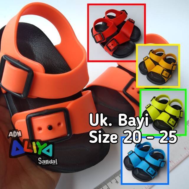 Sepatu Sandal Anak Unisex Laki Laki Perempuan Ban 2 Gesper kancing Dulux 296 20 21 22 23 24 26 27 28