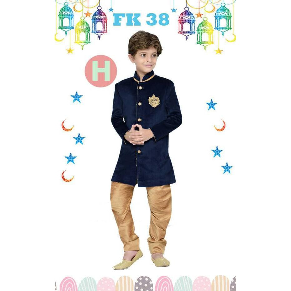 baju koko anak termurah FK 38H Baju Koko Kostum Anak Kecil India Pakistan Import Dongker ready stock