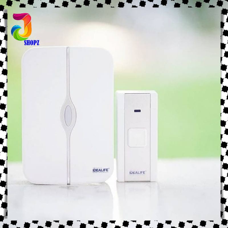 BEL PINTU BEL LISTRIK TANPA KABEL BEL RUMAH - IDEALIFE IL291