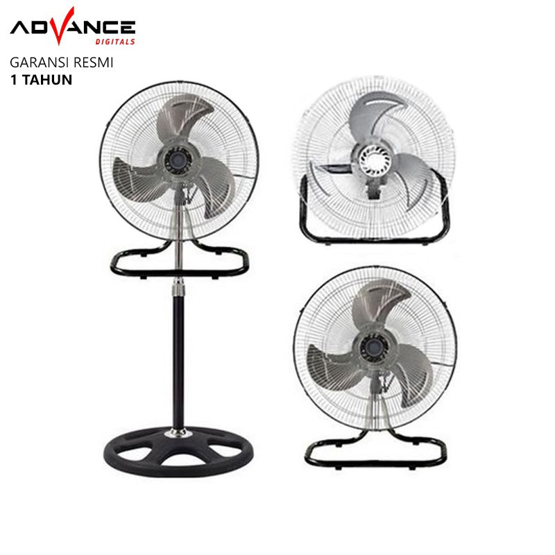 Advance TDS-18  / 1805 / wf1835 Kipas Angin 18 Inch Fan Multifungsi 3 in 1 tornado full besi PROMO