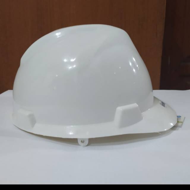 Jual Safety Helmet Helm Proyek Tebal Berkualitas Warna Putih | Shopee