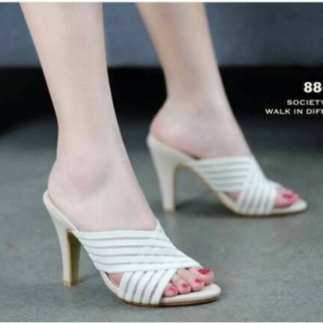 ABBUSHOES H  02 - new higheels wanita tinggi 9cm 36/40