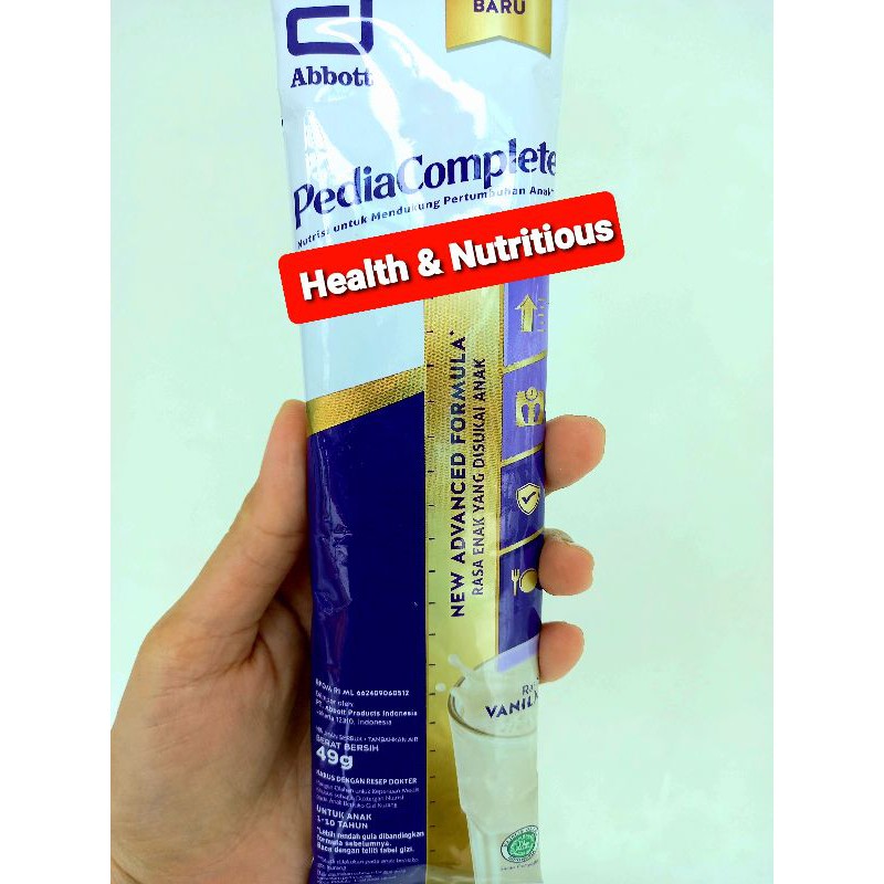 (PROMO TERBARU) SUSU PEDIASURE COMPLETE PEDIASURE SACHET VANILA