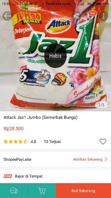 Attack Jaz1 Semerbak Cinta 1700gr