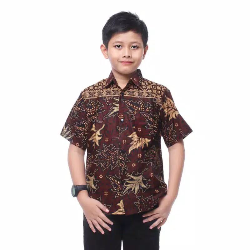 HEM BATIK PRIA JUMBO LENGAN PENDEK DAN HEM ANAK COPLE SAMA AYAH M L XL XXL 3XL 4XL 5XL