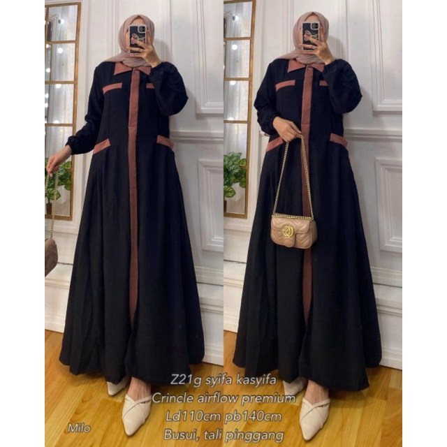 GAMIS SYIFA KASYIFA/GAMIS CANTIK/GAMIS MEWAH/GAMIS BUSUI