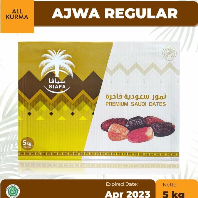 

BISA COD Kurma Ajwa Siafa Regular 5kg/KURMA 1KG/KURMA BARARI/KURMA RUTHOB/KURMA BAM/KURMA PALM FRUIT/KURMA TANGKAI/KURMA AZWA/KURMA SUKKARI/KURMA SAFAWI/KURMA TUNISIA/KURMA MUDA KUNING/KURMA MUDA HIJAU/KURMA MEDJOL/KURMA MADINAH SUPER