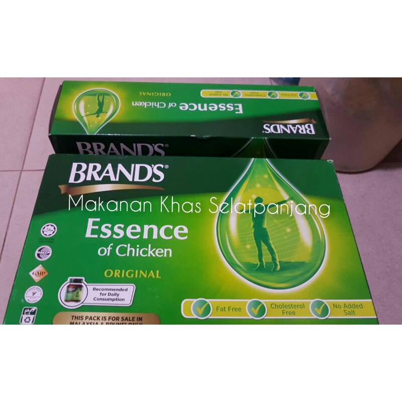 BRANDS ESSENCE OF CHICKEN ORIGINAL 70GRAM X 6 BOTOL/MALAYSIA