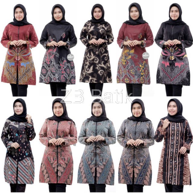 Tunik batik wanita Terlaris Murah dan berkualitas