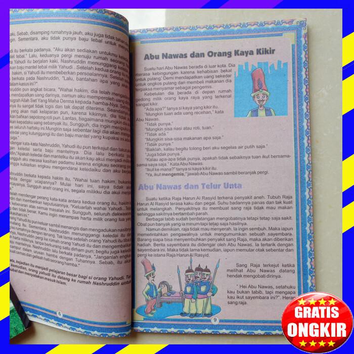 BUKU CERITA ANAK, KUMPULAN KISAH ABU NAWAS DONGENG ABU NAWAS