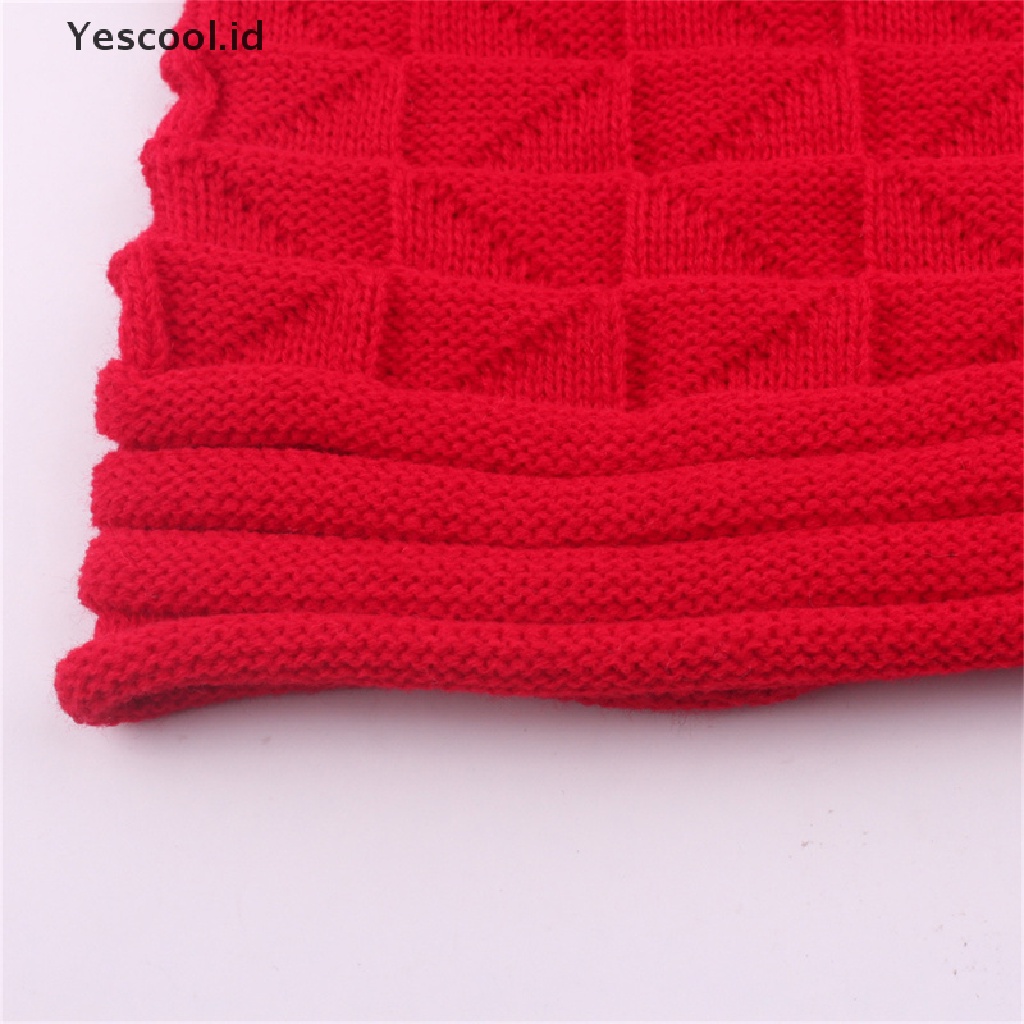 【Yescool】 Unisex Men Women Knit Baggy Beanie Oversize Cap Winter Wool Warm Cap .