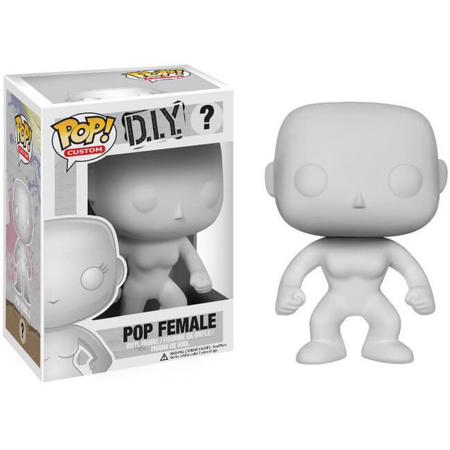 

Funko Pop Custom DIY Female (DIRTY BOX) Damaged Box