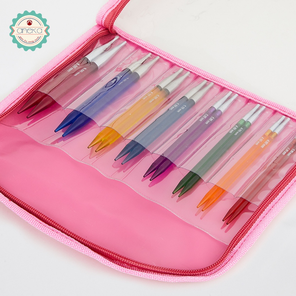 KnitPro Trendz - Alat / Jarum Rajut Interchangeable Needle Set ( Deluxe Set )