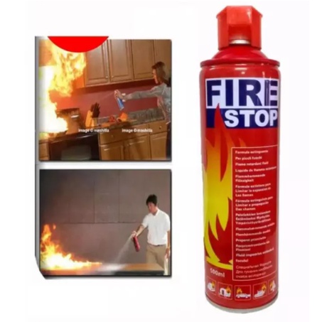 Fire Stop Alat Pemadam Api Mobil Mini APAR Ringan Car Fire Extinguisher Portable 500ml