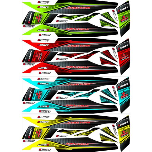 STRIPING VARIASI NOUVO Z