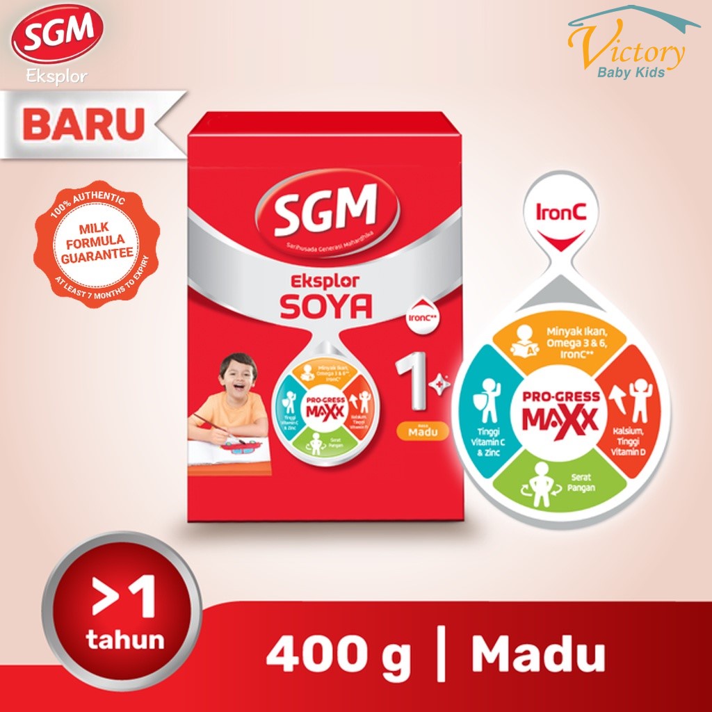 SGM Eksplor Soya 1 Plus Madu 400 g