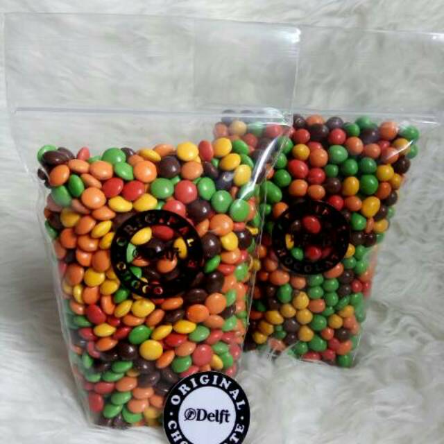 

Coklat chacha milkchoc/peanut asli PT. Delfi 1kg