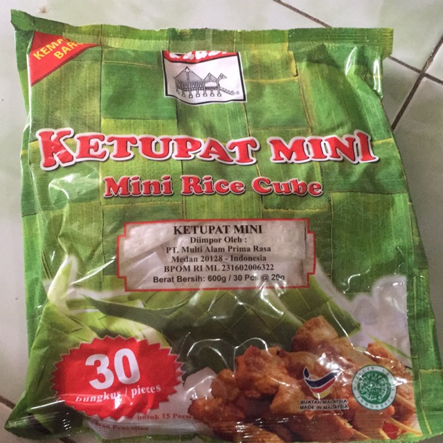 

Ketupat Mini Adabi isi 30 / Lontong instan