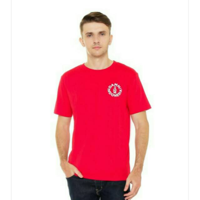 Kaos peria DAMN I LOVE INDONESIA ORIGINAL