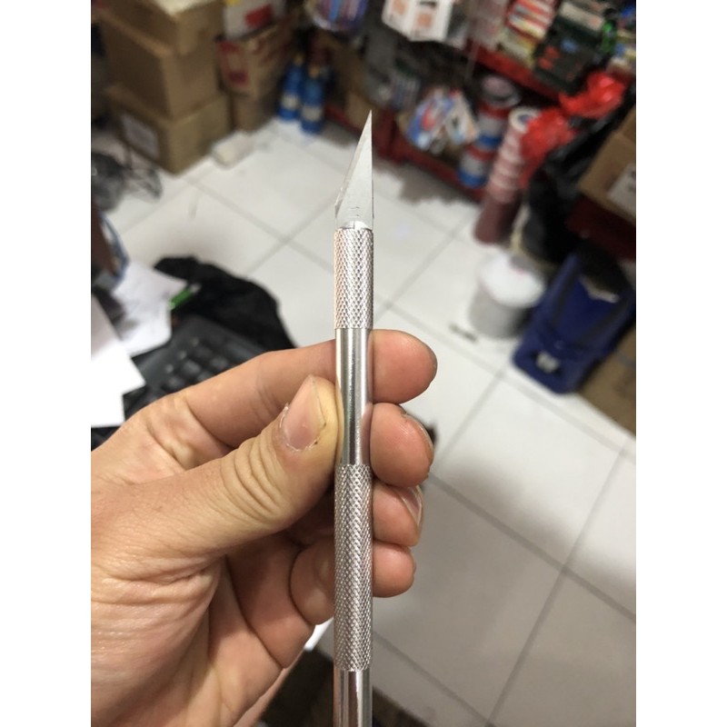 

cutter pen freya plus isi 3 pcs eco pack precision art knive