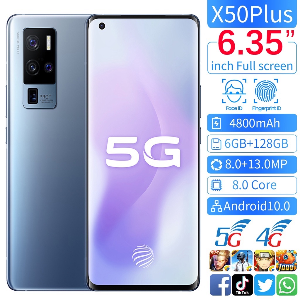 Original! HP murah V1V0 X50 pro Handphone android 4G 5G 6GB 128GB 5.8inci hp 500 ribuan murah CUCI gudang Indonesia siap Gratis ongkir