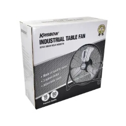 TABLE FAN 16 INC 400BP1 / Krisbow Kipas Angin Meja Industrial 40cm 80w / blower / kipas meja / industrial tabel fan