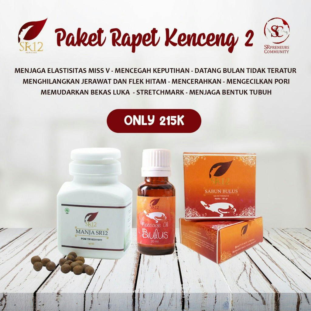 Pengencang Pembesar Payudara Perawatan Kewanitaan(BERHADIAH) Pengencang Miss V Paket Manjakani dan B