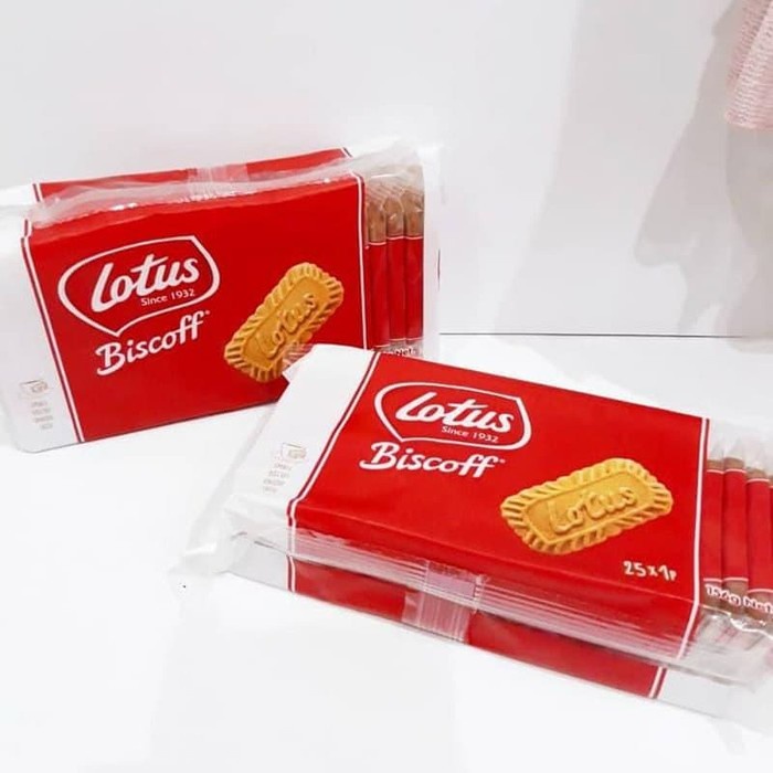 

54ekh 2 Pcs - Lotus Biscoff Caramelized Isi 25 Pcs - Biskuit Caramel 156 Gr 60J