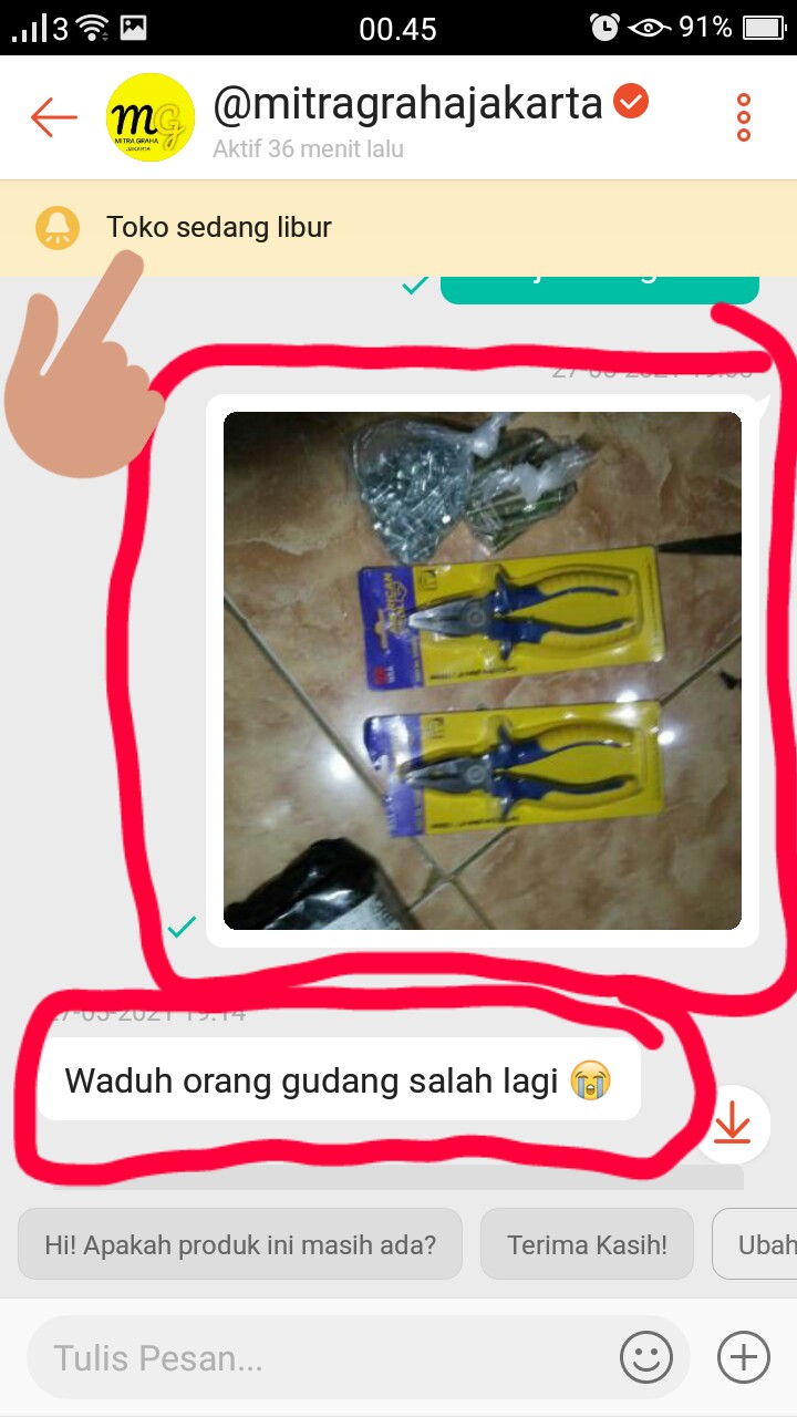 Tang Kombinasi American Tool 6 Inch 8956618 ⠀⠀⠀ Mgj