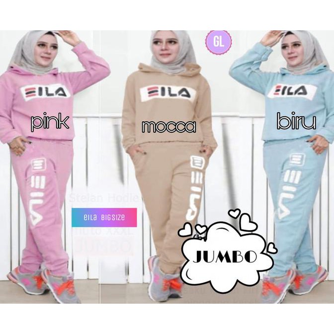 JUMBO stelan olahraga muslim/baju senam muslim/baju senam/eila jumbo TERLARIS