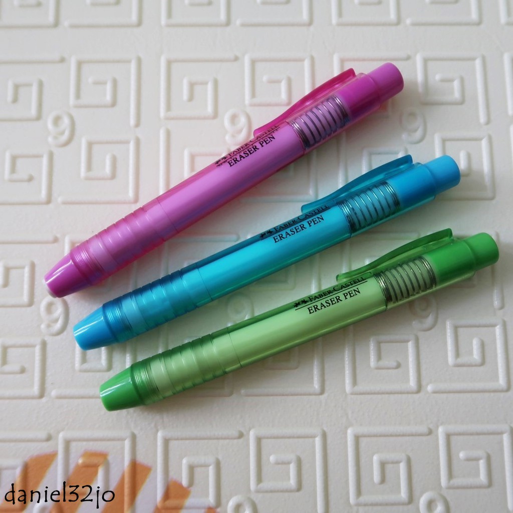 

[PCS] FABER CASTELL ERASER/PENGHAPUS PENSIL PEN
