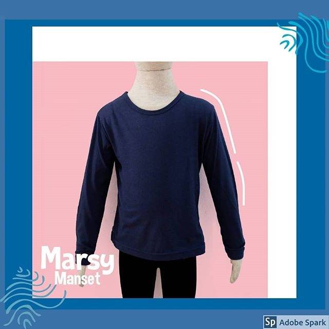 Kaos Manset Anak Unisex Laki-laki dan Perempuan Usia 1-5 Tahun