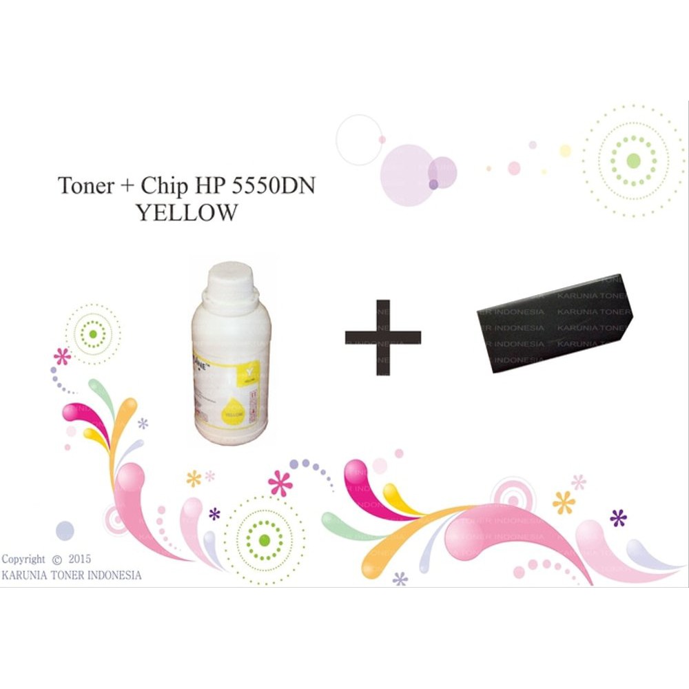 Toner & Chip HP 5550DN YELLOW