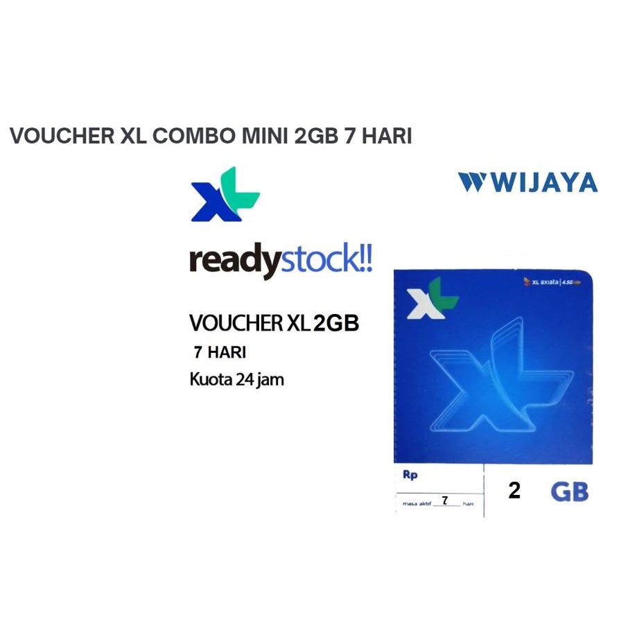 V XL 2 GB 7 Hari