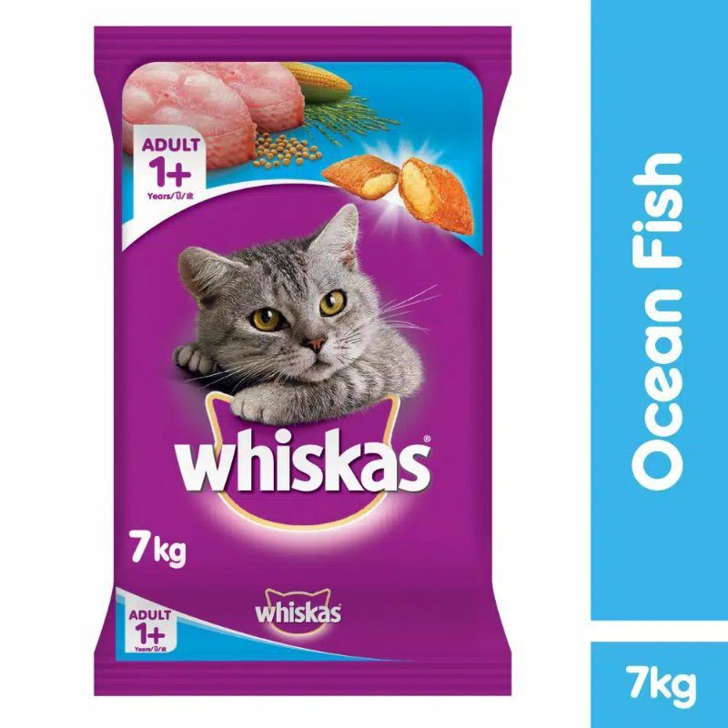 Makanan Kucing Merk Whiskas Repack 500Gram