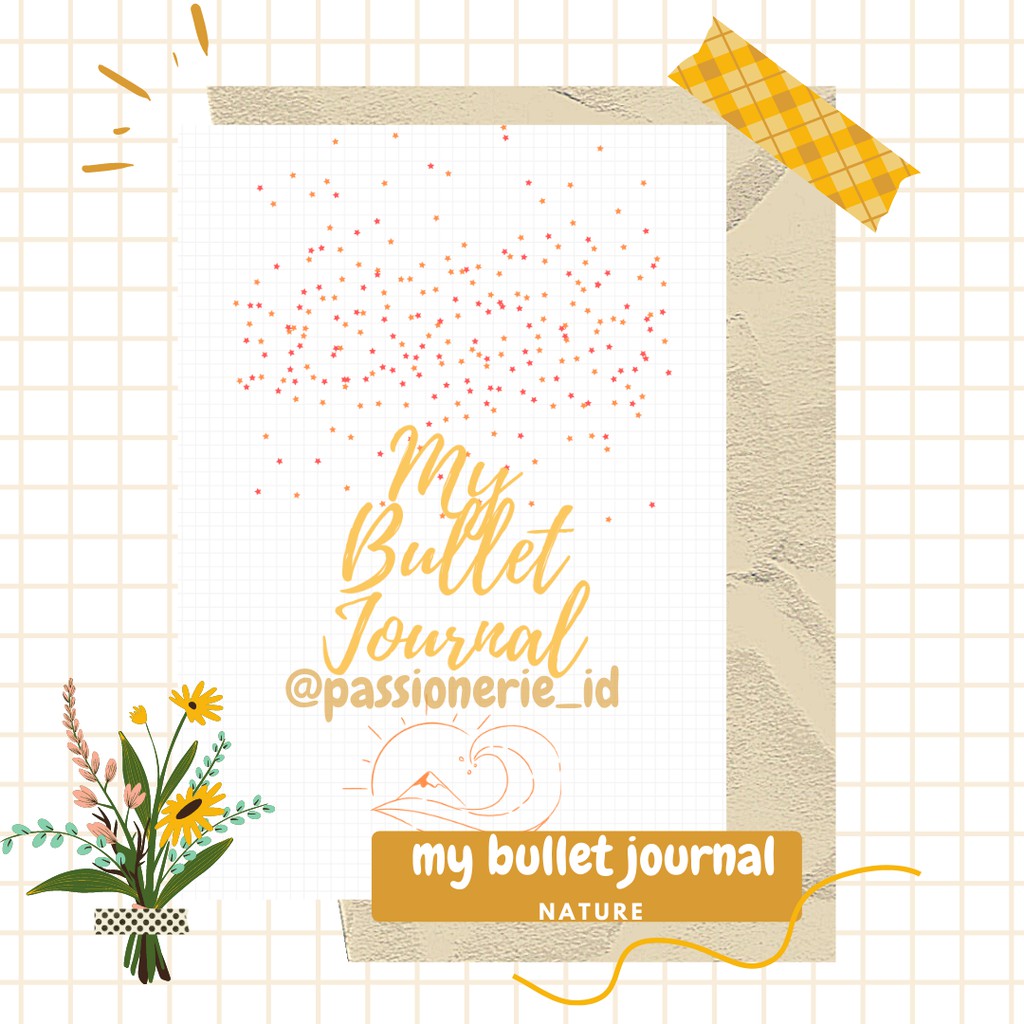 

My Bullet Journal Nature Planner Insert Isi Binder B5 (MBJ)