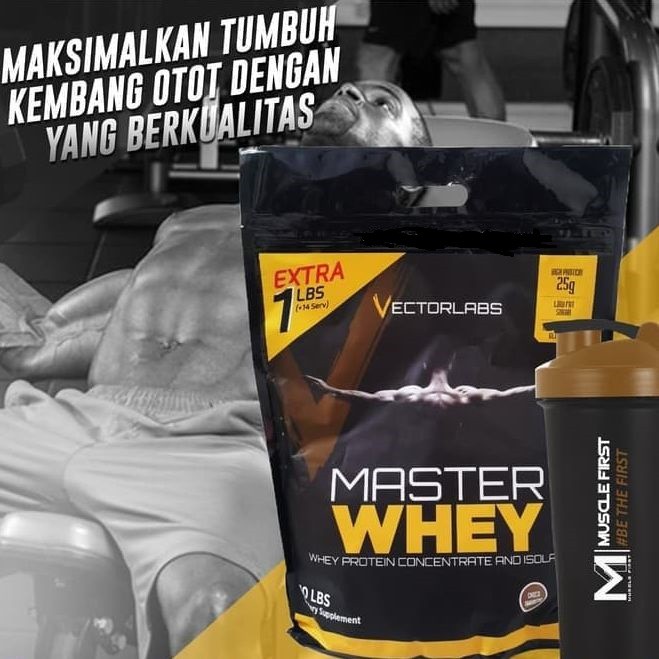 Whey Vectorlabs Master Whey 10 lbs Suplemen Fitness Protein