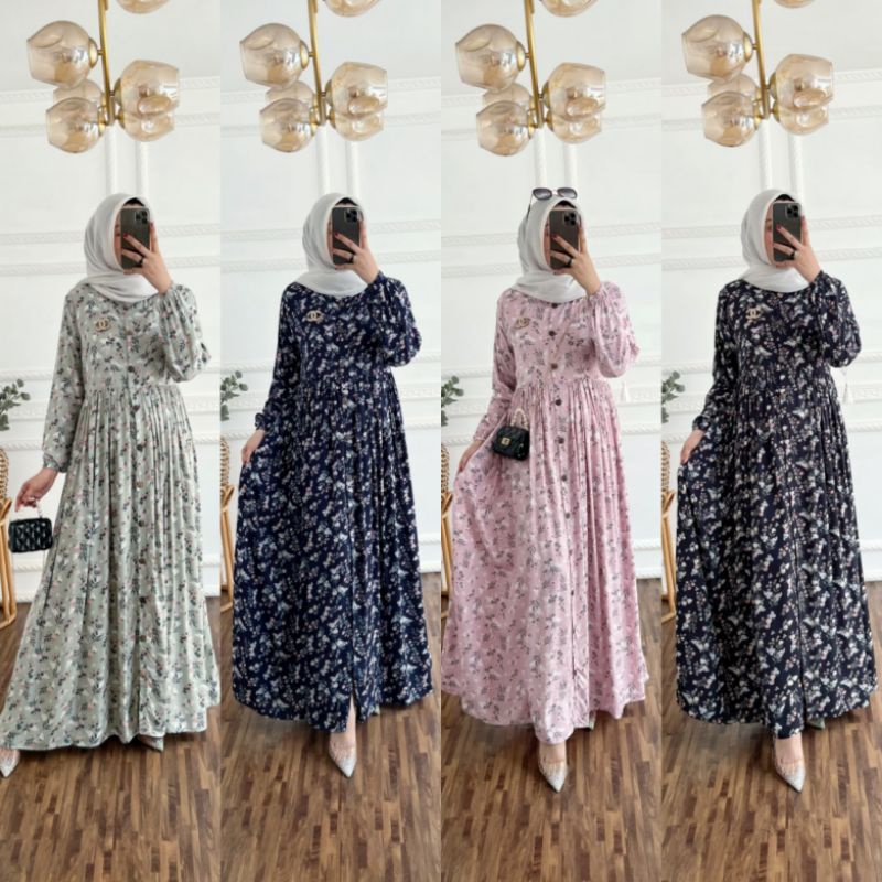 CAMELIA DRESS || LV CAMELIA DRESS