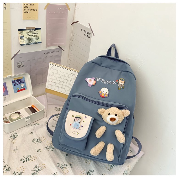 Ransel Sekolah - Backpack - Tas Ransel Sekolah Model Terbaru - Tas Sekolah Import - Tas korea