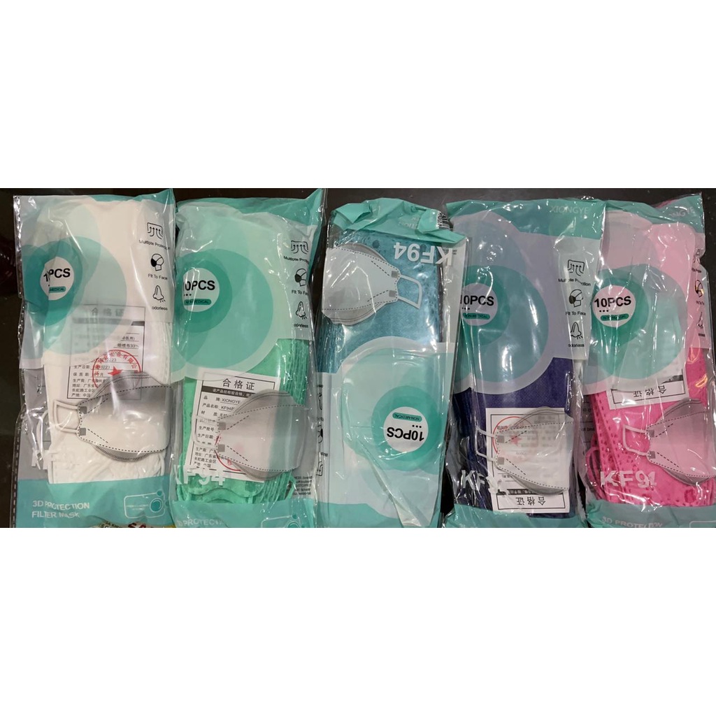 Masker KF94//masker convex facemask//isi10pcs//masker murah