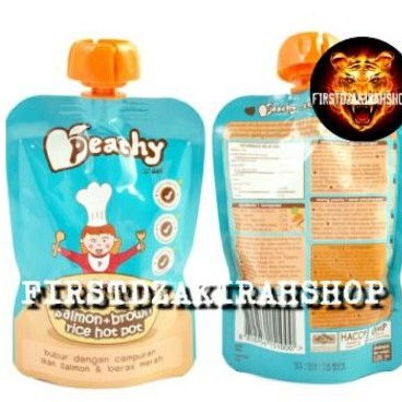 

PEACHY salmon + brwon rice hot pot 125gr