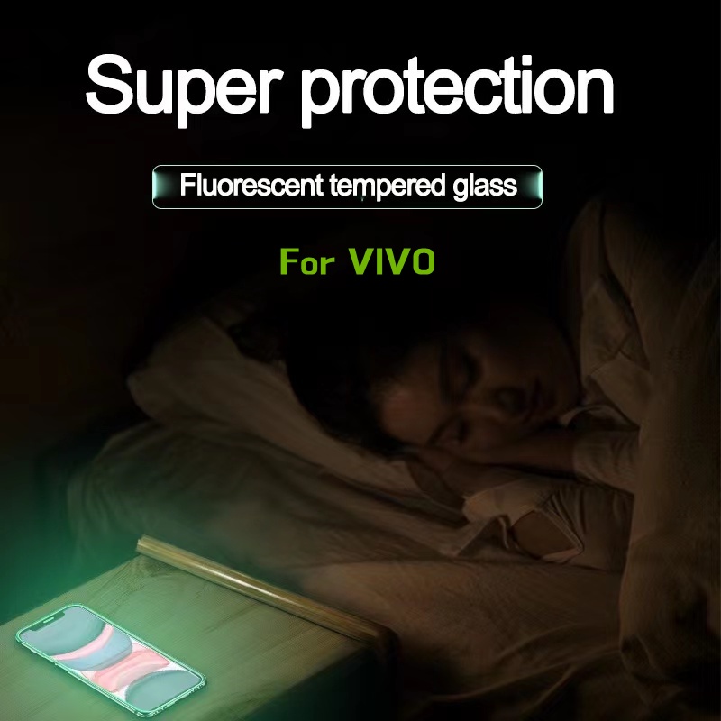 Tempered Glass Pelindung Layar VIVO S1 Pro V20 V21 Y93 Y91 Y91c Y15s Y21 Y33s Y20 Y20s Y20i Y12 Y12s Y15 Y17 Y30 Y83 Y11 Y95 Y31S