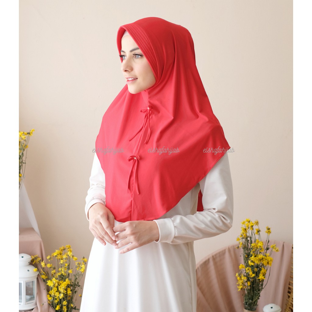 KERUDUNG BERGO JERSEY TERBARU / HIJAB INSTANT MURAH / JILBAB INSTAN LANGSUNG PAKAI HARGA MURAH / KERUDUNG INSTAN NADIA