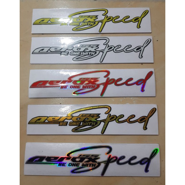 STICKER AEROX SPEED 155,STICKER AEROX 155