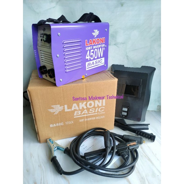 LAKONI BASIC 123iX Inverter Trafo Las Welding Machine IGBT 450 W