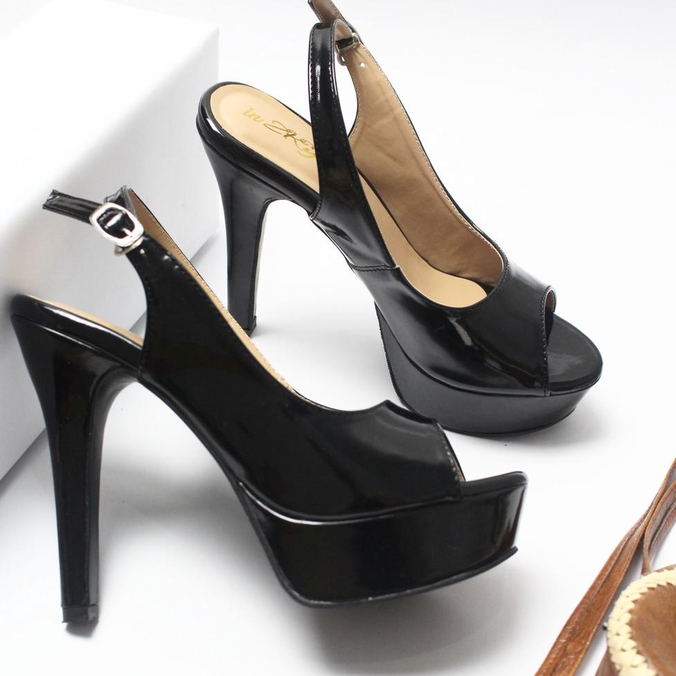 6J4 inZKY - Arlen High Heels Semi Pantofel 12CM