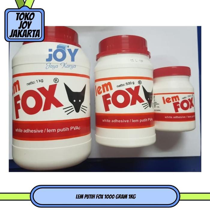 

LEM PUTIH FOX 1000 GRAM 1KG limited stock