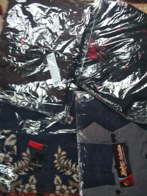 Cbl1114 Kemeja Batik Pria Slim Fit Lengan Panjang Colindion