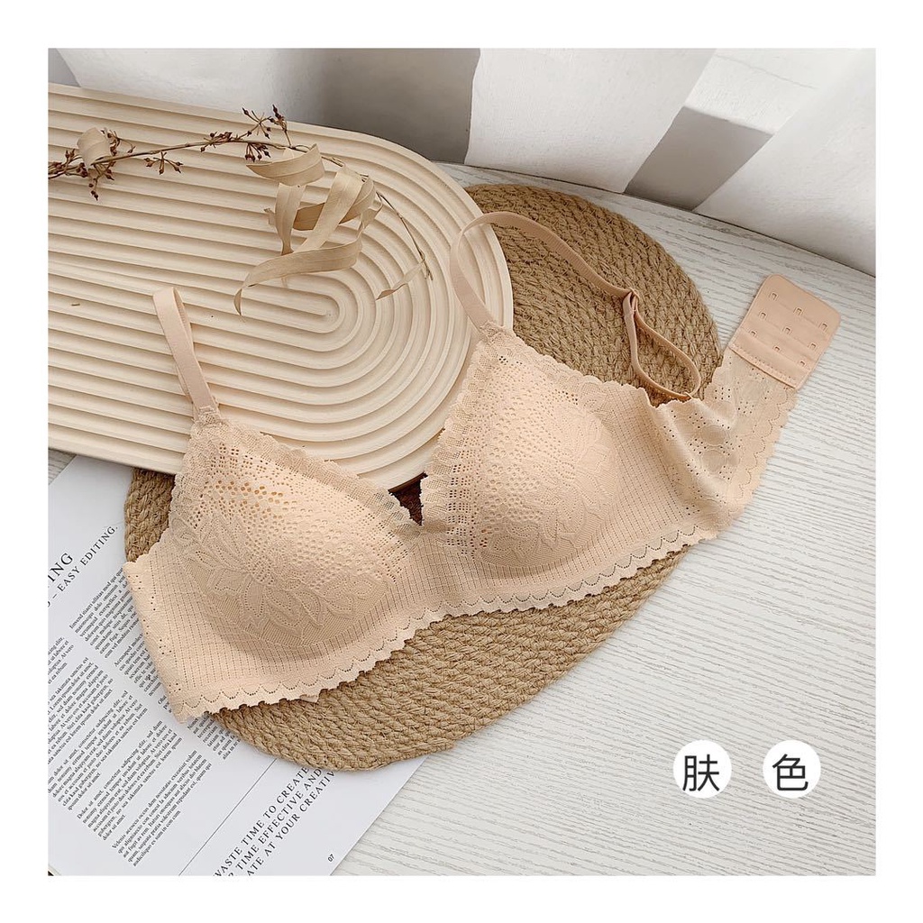 Bra Bralette tummy busa cup tanpa kawar