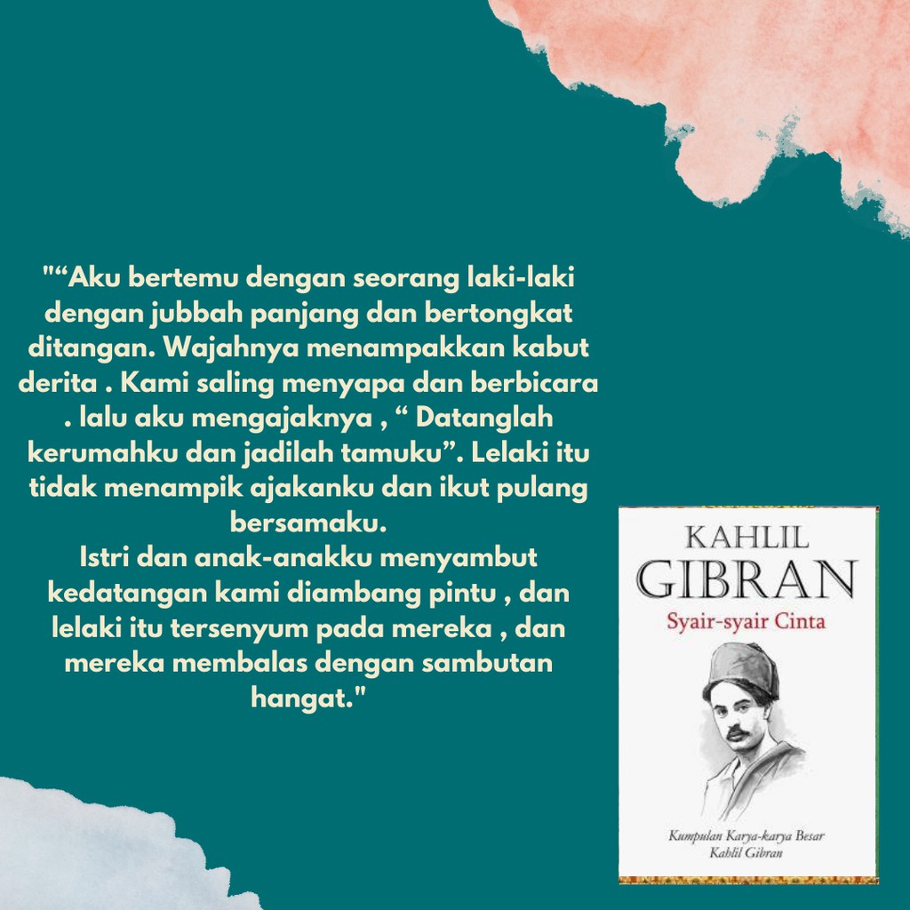 Syair Syair Cinta Khalil Gibran Shopee Indonesia